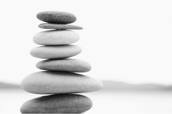 An image of a small stack of rocks.