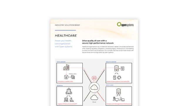 Power Your Healthcare Organization with Managed SASE