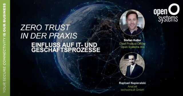 Webinar: Zero Trust in der Praxis