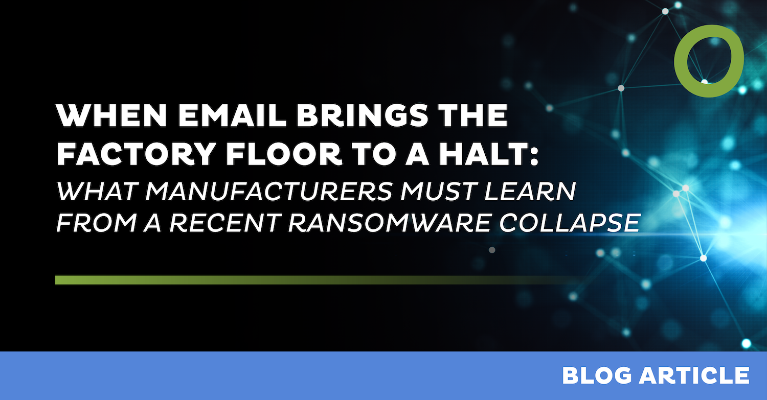 When email brings the factory floor to a halt