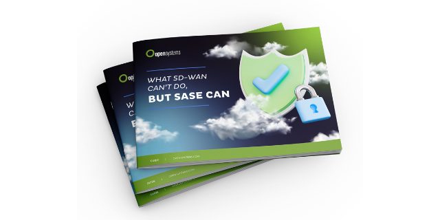 What SD-WAN Can't Do, But SASE Can